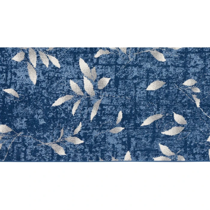 Calvin Klein River Flow Navy Ivory RFV03 7ft. 10in. x 9ft. 10in. Rect. Rug