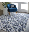 Nourison Grafix Area Rug GRF06-White/Blue