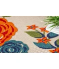 Nourison Aloha Multicolor ALH32 7’10” Round Rug
