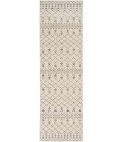 Nourison Palermo Beige Grey PMR03 2ft.2in. x 7ft.6in. Rect. Rug