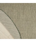 Nourison Home Courtyard Green COU01 8ft. x Round Round Rug