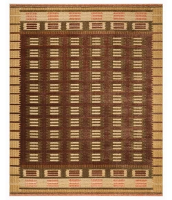 Nourison Home Nordic NRC16 Rust 8 ft. X 10 ft. Area Rug