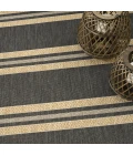 Nourison Home Horizon Indoor/Outdoor Black HOZ05 10ft. x 14ft. Rect. Rug