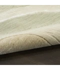 Nourison Brushlight Beige Grey BRL03 7ft.9in. x 9ft.9in. Rect. Rug