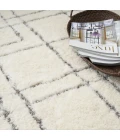 Nourison Home Dreamy Shag Cream / Ivory DRS07 4ft. x 6ft. Rect. Rug