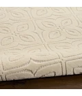 Nourison Washable Charm Ivory WCH03 4 ft. X 6 ft. Rect. Rug