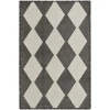 Nourison Positano Black POS04 2ft. x 3ft. Rect. Rug