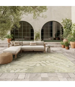 Nourison Home Aloha ALH18 Ivory Sage 7 ft. 10 in. X 10 ft. 6 in. Area Rug
