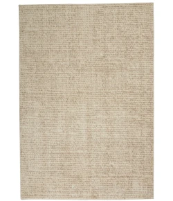 Calvin Klein Etched CK71 Ivory Beige 5 ft. X 7 ft. Area Rug