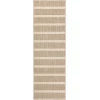 Nourison Positano Beige Ivory POS03 2ft.2in. x 10ft. Rect. Rug