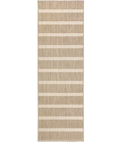 Nourison Positano Beige Ivory POS03 2ft.2in. x 10ft. Rect. Rug