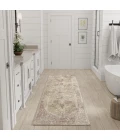 Nourison Astra Machine Washable Rust Multicolor ASW11 2 ft. 2 in. X 8 ft. Rect. Rug