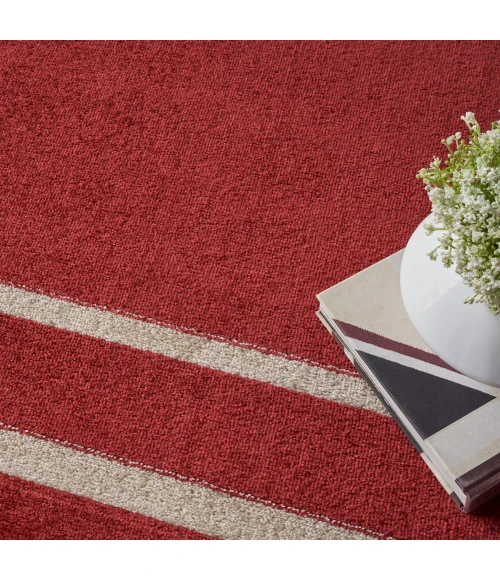 Nourison Nourison Essentials Area Rug NRE02 Brick/Ivory