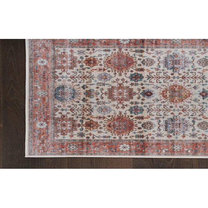 Nourison Fulton Beige Multicolor FUL12 2 ft. X 3 ft. Rectangle Rug