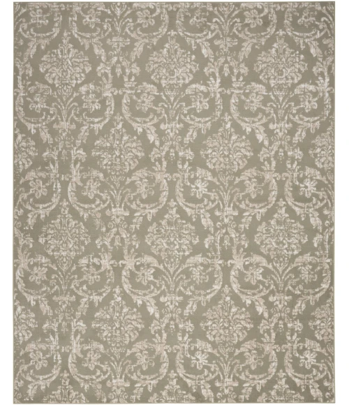 Nourison Jubilant Olive JUB09 4 ft. X 6 ft. Rect. Rug