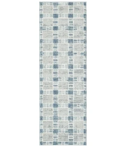 Nourison Home Nordic NRC14 Blue 2 ft. X 6 ft. Area Rug