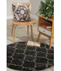 Nourison Amore Round Area Rug AMOR2-Charcoal