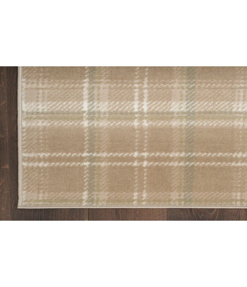 Nourison Grafix Taupe GRF03 3 ft. 9 in. X 5 ft. 9 in. Rectangle Rug