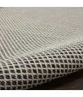 Nourison Courtyard Area Rug COU01-Ivory Charcoal