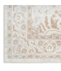 Nourison Astra Machine Washable Grey ASW20 7 ft. 10 in. x 10 ft. Rect. Rug