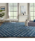 Nourison Twilight Area Rug TWI15 Navy 9'9" x 13'9"