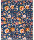 Nourison Allur Area Rug ALR08-Navy Multicolor