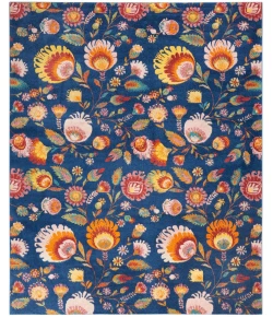 Nourison Home Allur ALR08 Navy Multicolor 7 ft. 10 in. X 9 ft. 10 in. Area Rug