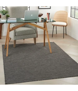 Nourison Home Positano POS01 Charcoal 4 ft. X 6 ft. Area Rug