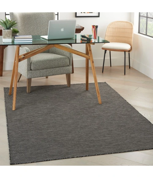 Nourison Positano Area Rug POS01-Charcoal