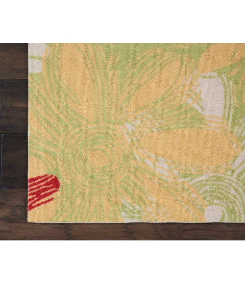 Nourison Home & Garden Runner Area Rug RS022-Green