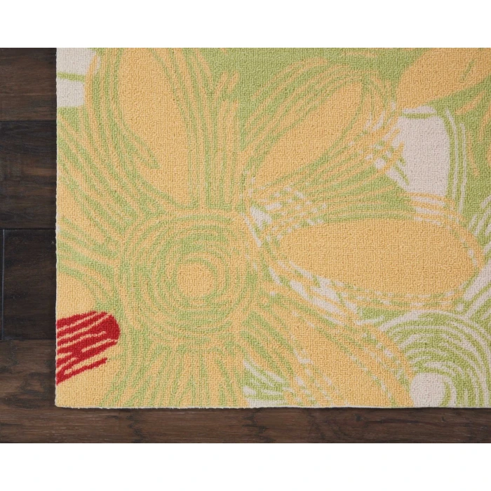Nourison Home & Garden Runner Area Rug RS022-Green