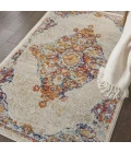 Nourison Persian Vintage Ivory Multicolor PRV02 3ft.3in. x 5ft.3in. Rect. Rug