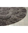 Nourison Home Nourison 2000 Black 2335 7ft.6in. x 9ft.6in. Oval Oval Rug