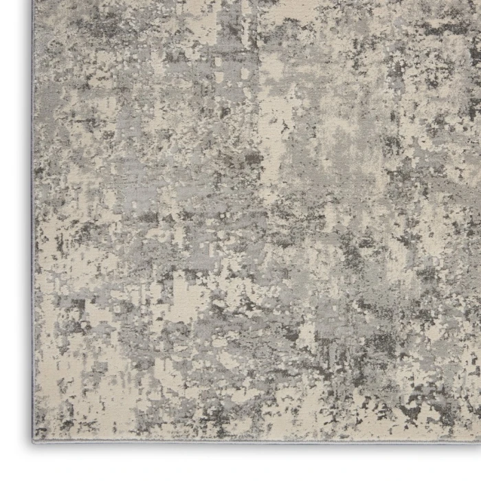 Nourison Rustic Textures Area Rug RUS07-Grey/Beige