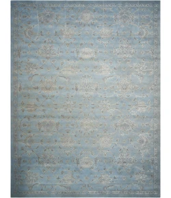 Nourison Home Silk Infusion Blue SIF01 8ft.6in. x 11ft.6in. Rect. Rug