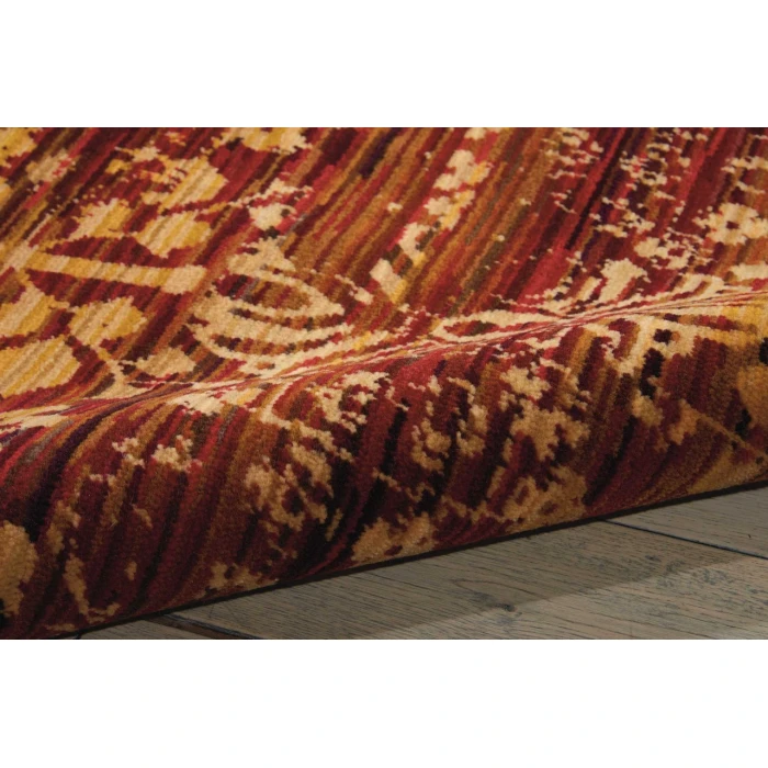 Nourison Home Rhapsody Red RH011 8ft.6in. x 11ft.6in. Rect. Rug