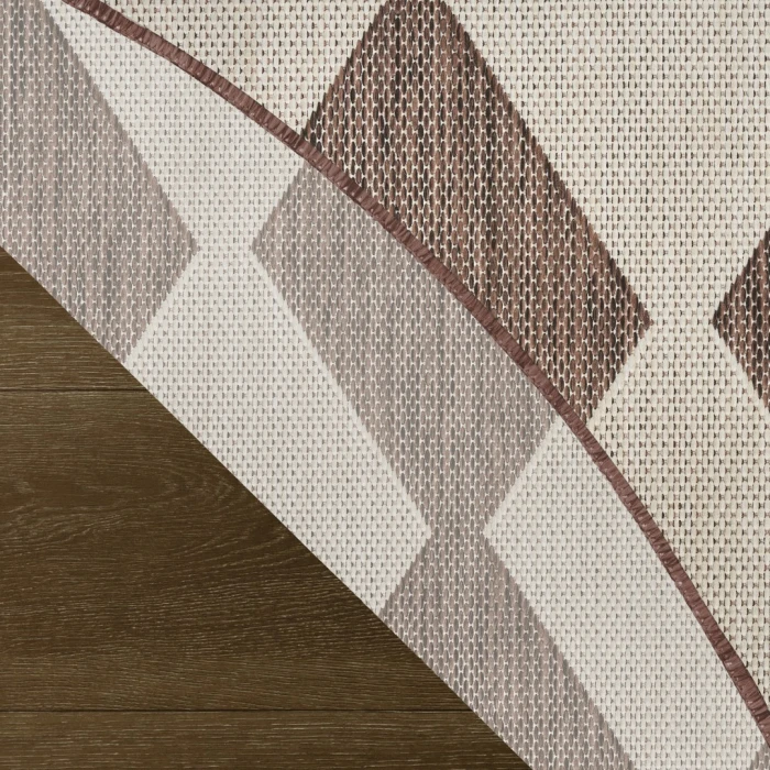 Nourison Positano Natural POS04 4ft. Round Rug