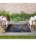 Nourison Home Color Splash Multicolored CSP03 4ft. x 6ft. Rect. Rug