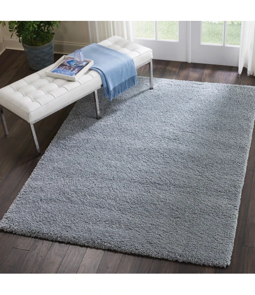 Nourison Home Malibu Shag Slate MSG01 5ft.3in. x 7ft.3in. Rect. Rug
