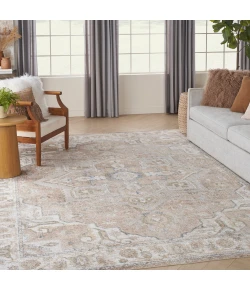 Nourison Home Astra Machine Washable ASW12 Beige 9 ft. X 12 ft. Area Rug