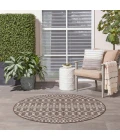 Nourison Positano Natural POS02 4ft. Round Rug
