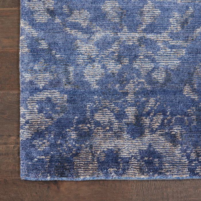 Nourison Home Lucent Blue LCN06 2ft.3in. x 3ft. Rect. Rug