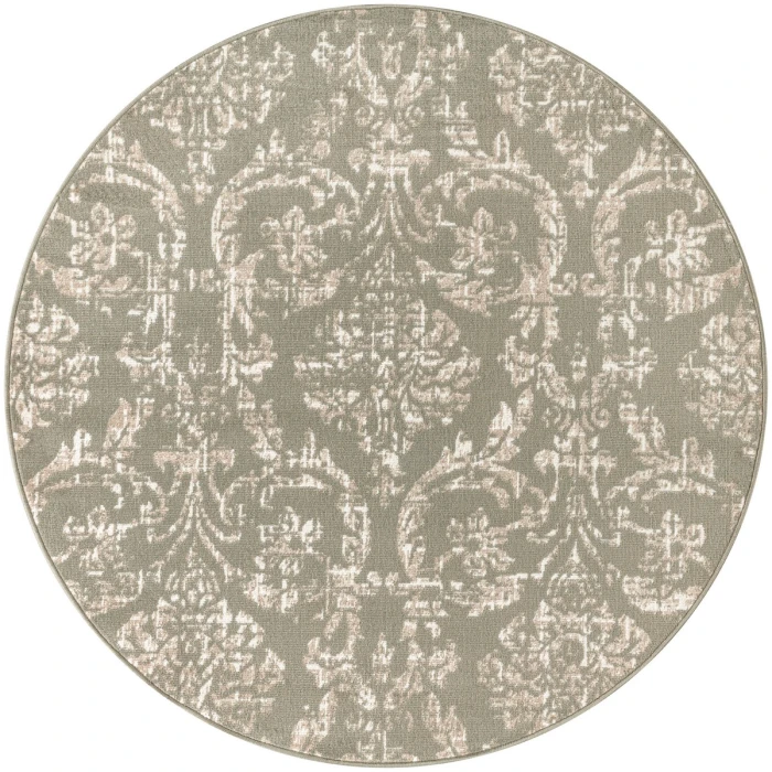 Nourison Jubilant Olive JUB09 8 ft. X Round Rug