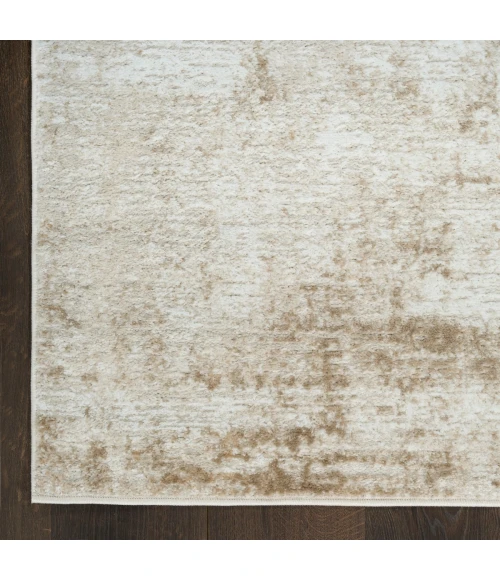 Nourison Dekor Ivory Taupe DEK07 5 ft. 3 in. X 7 ft. Rect. Rug