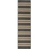 Nourison Home Horizon Indoor/Outdoor Black HOZ05 2ft. x 6ft. Rect. Rug