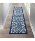 Nourison Aloha Runner Area Rug ALH21-Grey/Blue