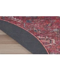 Nicole Curtis Machine Washable Series 1 Brick SR102 7 ft. 10 in. Round Rug