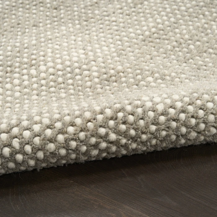 DKNY Pure Rows Grey ROW01 8ft. x 10ft. Rect. Rug