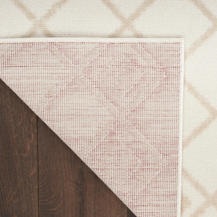 Nourison Grafix Ivory Beige GRF37 9 ft. X 12 ft. Rect. Rug