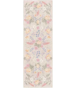 Nourison Home Botanical Washables Beige BOT02 2ft. x 6ft. Rect. Rug